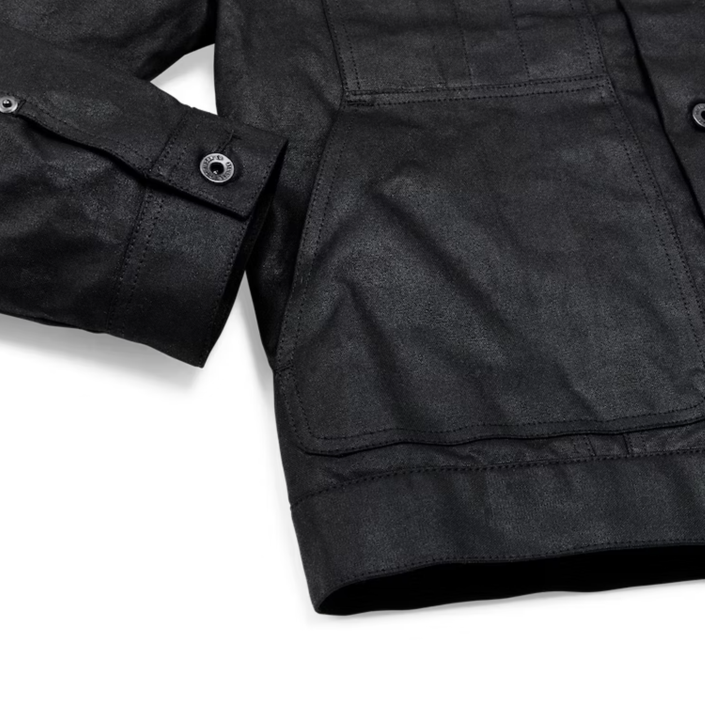 Filson : Tin Cloth Short Lined Cruiser (Black) | Howl Mercantile