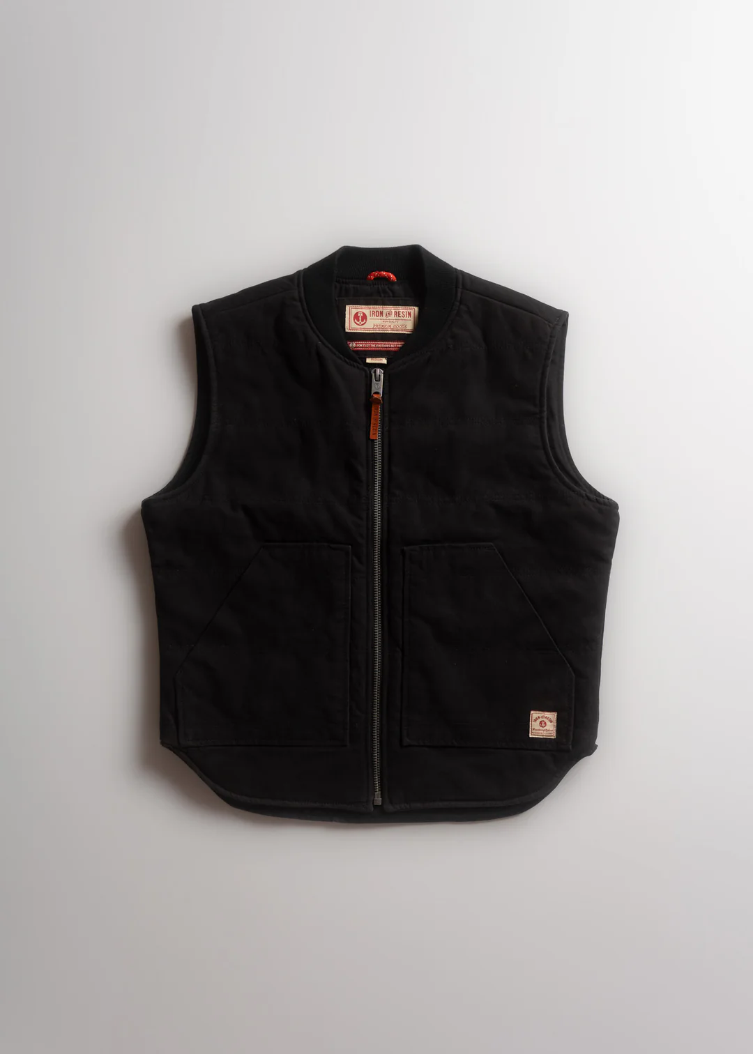Iron & Resin : Work Vest (Black) | Howl Mercantile & Coffee