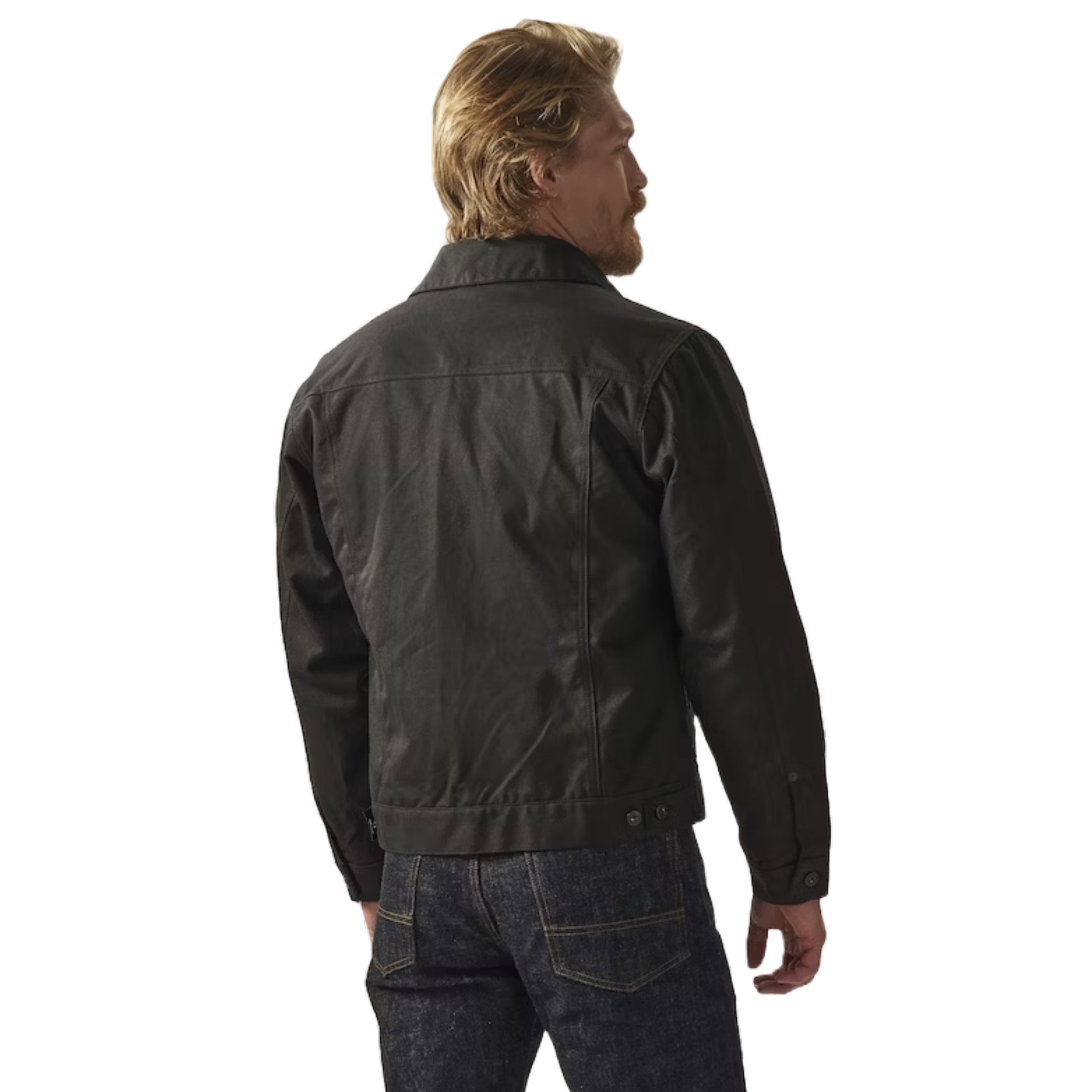 Filson : Tin Cloth Short Lined Cruiser (Black) | Howl Mercantile & Coffee